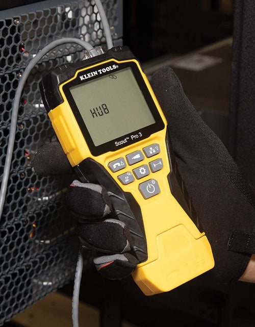 Load image into Gallery viewer, VDV501-851 Cable Tester Kit with Scout Pro 3 for Ethernet / Data, Coax / Video and Phone Cables, 5 Locator Remotes, Yellow
