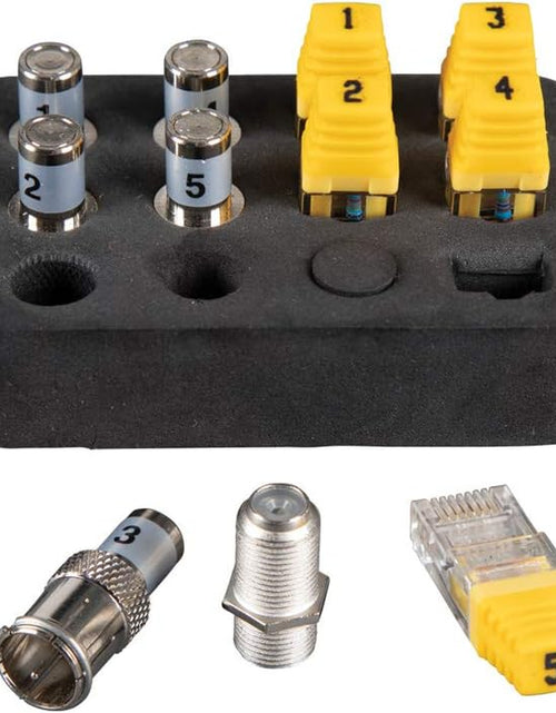 Load image into Gallery viewer, VDV501-851 Cable Tester Kit with Scout Pro 3 for Ethernet / Data, Coax / Video and Phone Cables, 5 Locator Remotes, Yellow
