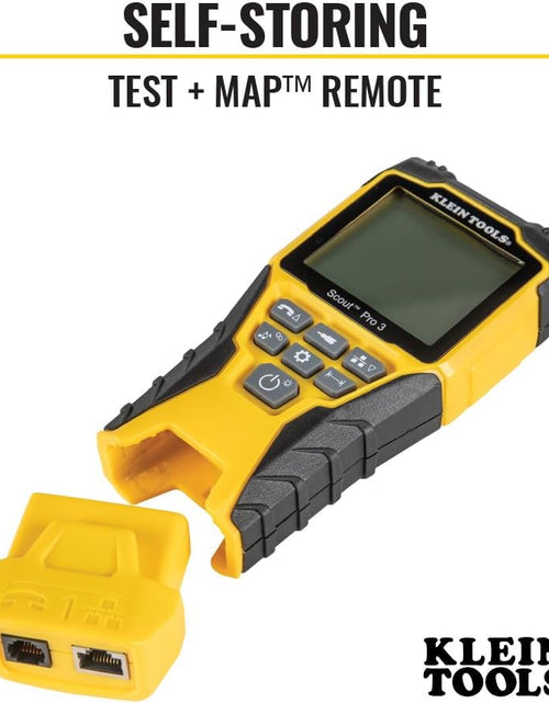 Load image into Gallery viewer, VDV501-851 Cable Tester Kit with Scout Pro 3 for Ethernet / Data, Coax / Video and Phone Cables, 5 Locator Remotes, Yellow
